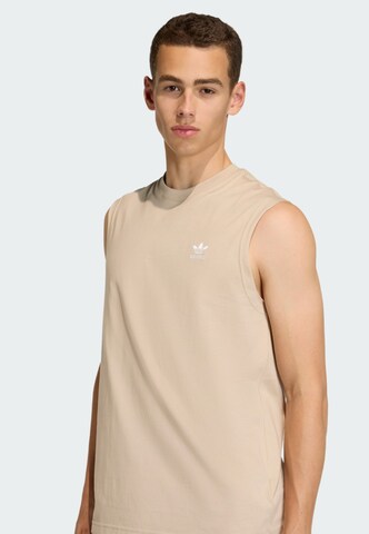 ADIDAS ORIGINALS Top 'Trefoil Essentials' in Beige