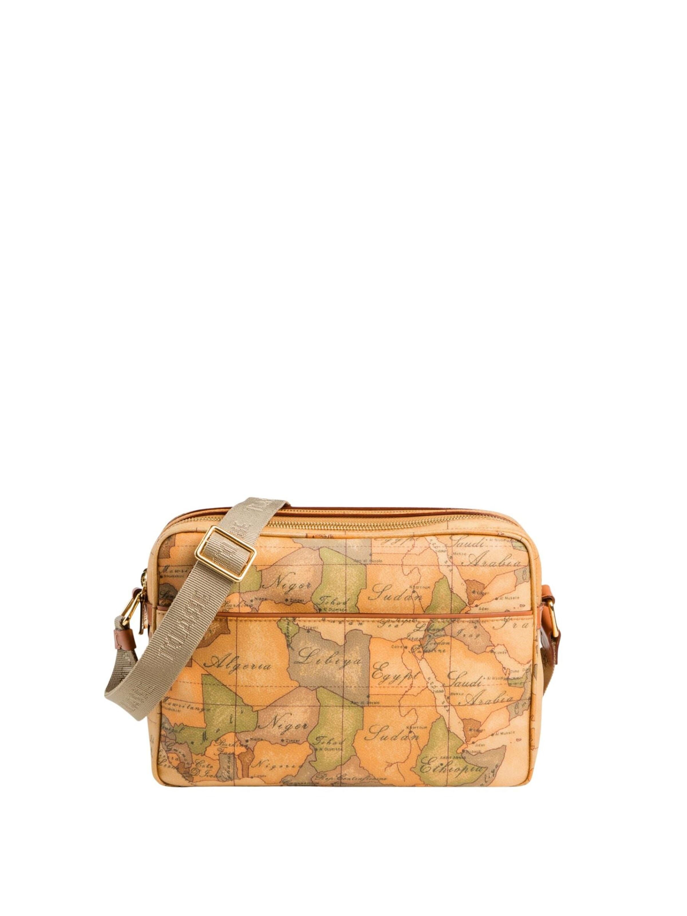 Alviero Martini - Bolso de hombro en marrón: frente