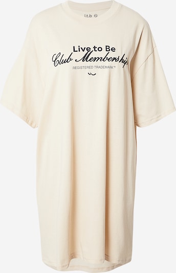 LTB Šaty 'YENAFE' - krémová / černá, Produkt