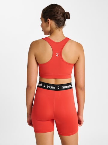 Bustier Soutien-gorge de sport 'Pulse' Hummel en rouge