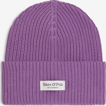 Marc O'Polo Beanie in Purple: front