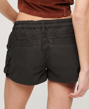 Superdry Regular Cargoshorts in Schwarz