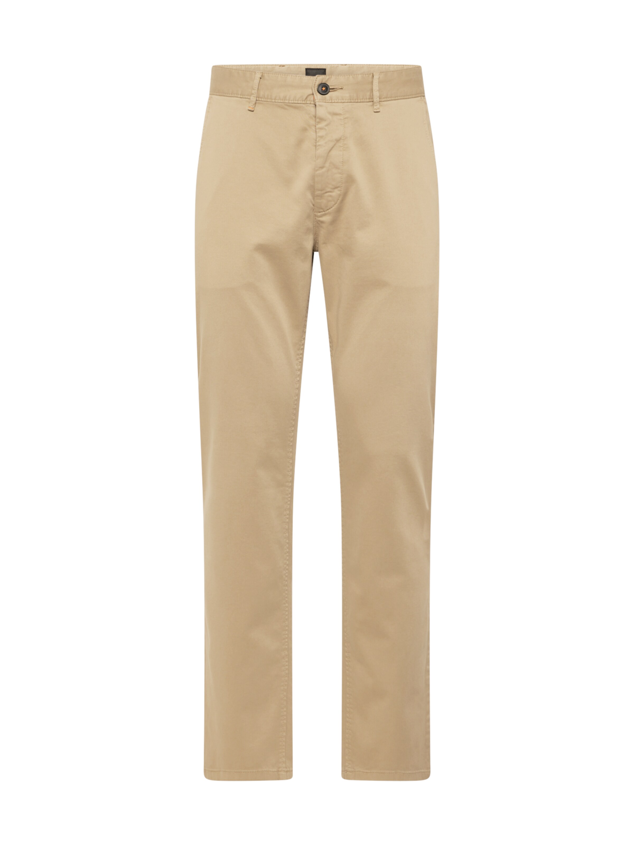 BOSS Slimfit Kalhoty – béžová: přední strana