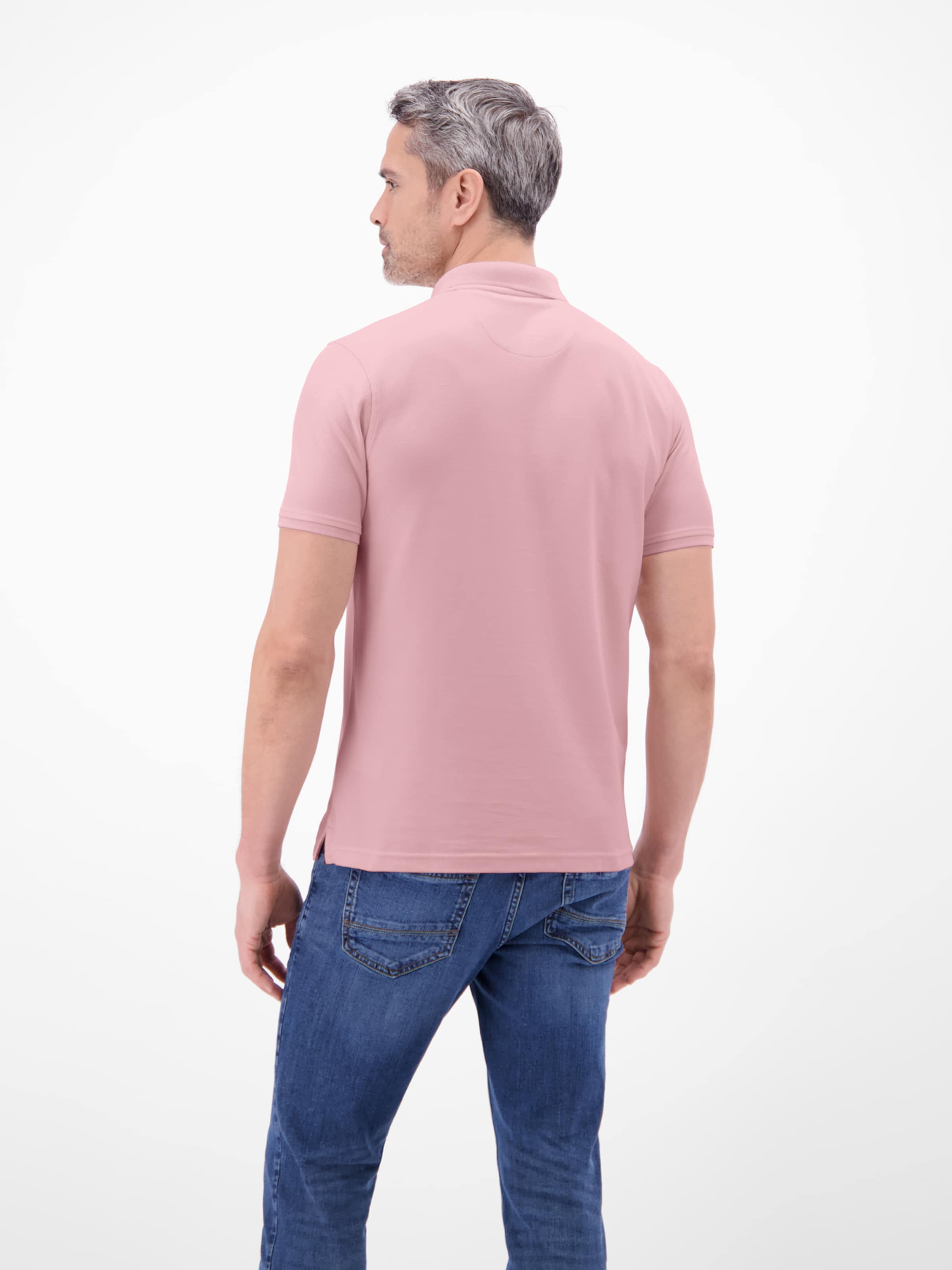 LERROS Poloshirt in Pink