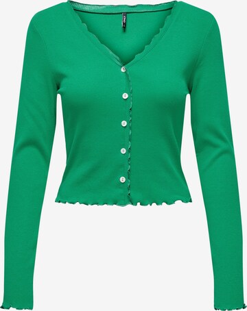 ONLY Knit cardigan 'Laila' in Green: front