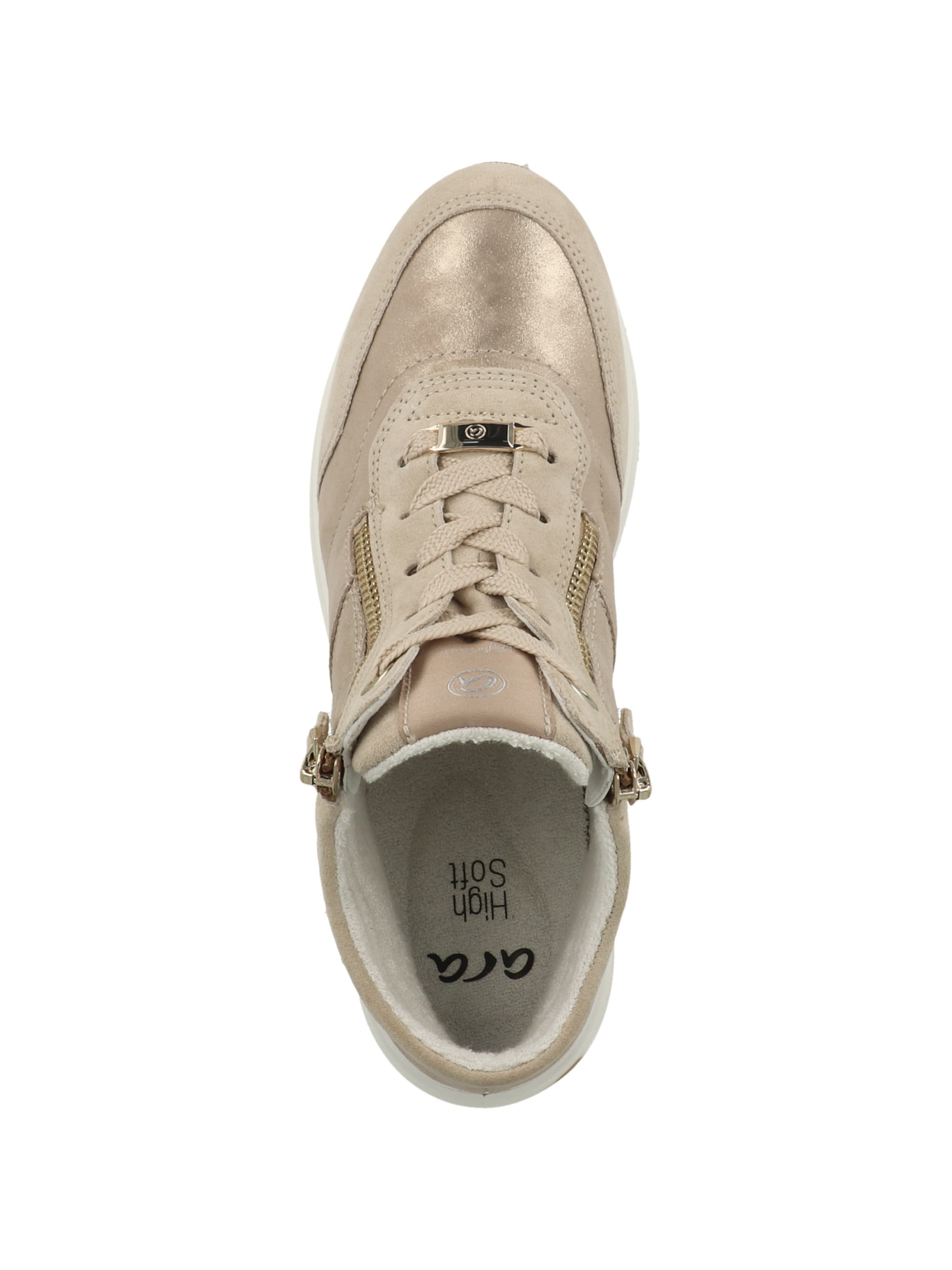 Sneaker alta 'Osaka 2.0' di ARA in beige