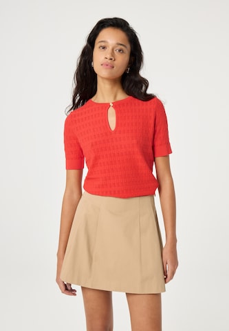 Pull-over Fabienne Chapot en orange : devant
