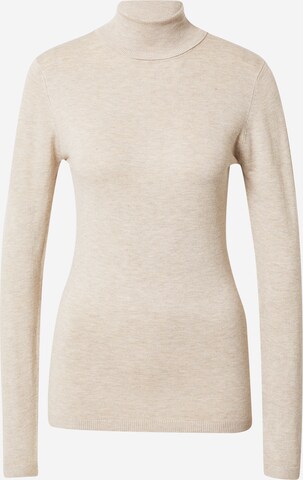 ICHI Sweater 'Mafa' in Beige: front