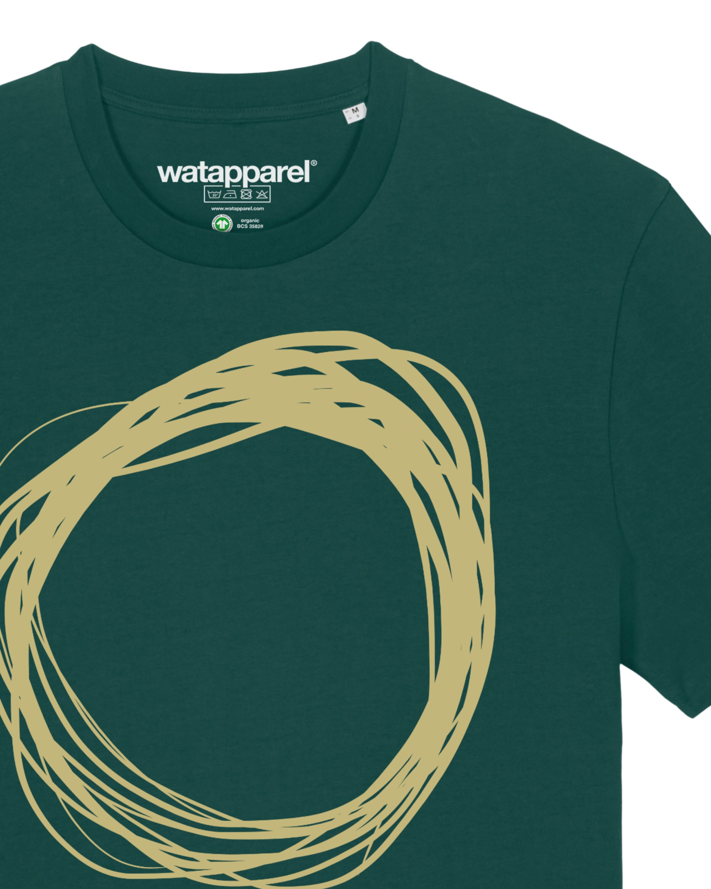 Watapparel Shirt ' Kreis ' in Groen