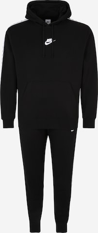Tuta da jogging di Nike Sportswear in nero: frontale