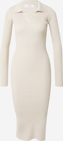 Moves Knitted dress in Beige: front