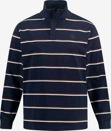 Sweat-shirt JP1880 en bleu : devant