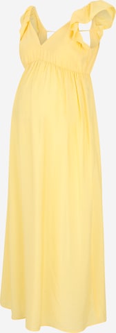 Robe 'VMMJosie' Vero Moda Maternity en jaune : devant