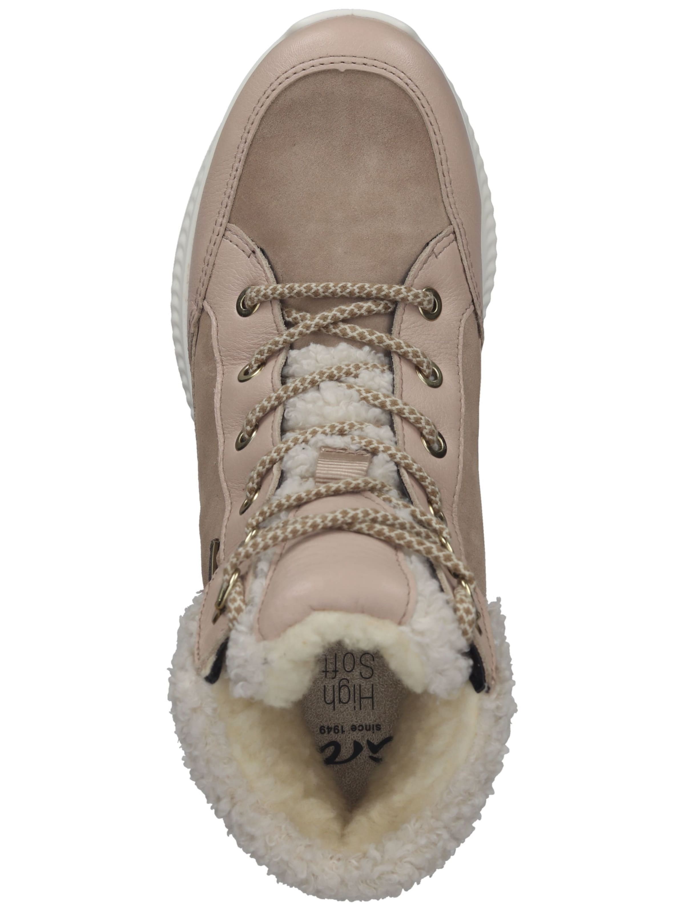 ARA Schnürstiefelette in Beige