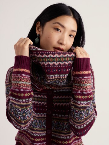 Seasalt Cornwall Scarf 'Falling Light' in Purple: front