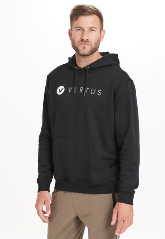 Virtus Sweatshirt 'Matis V2' in Zwart: voorkant
