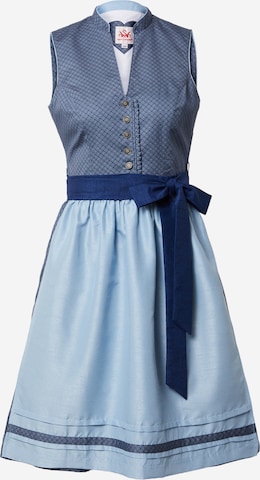 Dirndl 'Waris' SPIETH & WENSKY en bleu : devant