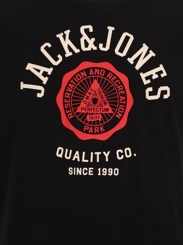 Jack & Jones Plus Tričko – černá