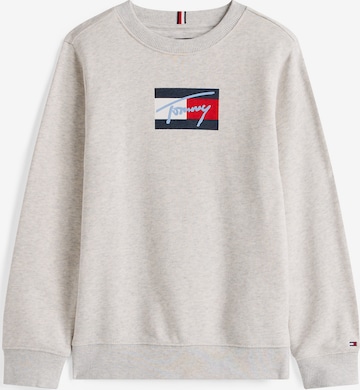 Sweat TOMMY HILFIGER en gris : devant