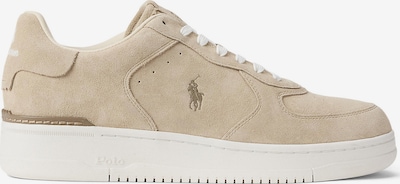 Sportbačiai be auliuko 'MASTERS CRT' iš Polo Ralph Lauren, spalva – smėlio spalva / tamsi smėlio, Prekių apžvalga