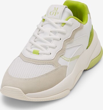 Marc O'Polo Sneakers in Green: front