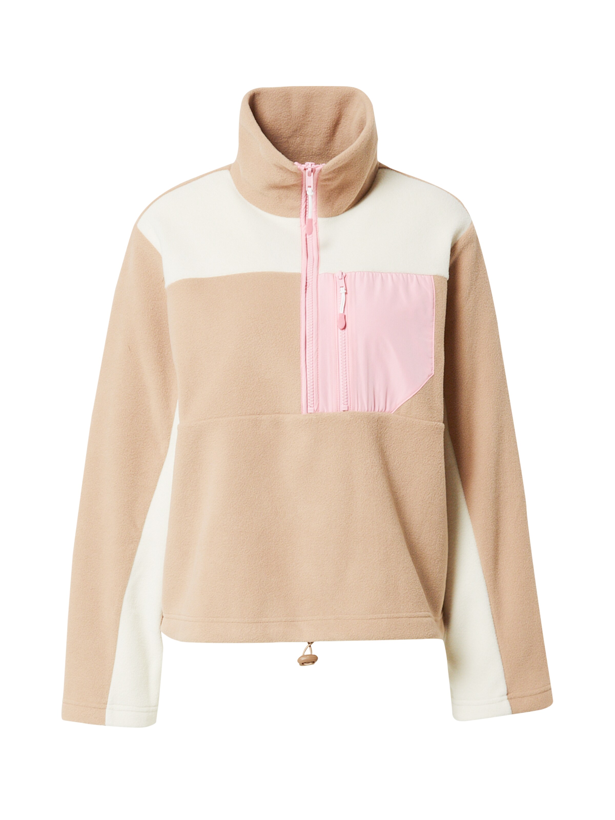 Frauen Jacken Monki Fleecejacke 'Fanny' in Beige - WE43496 Frauen Jacken Monki Fleecejacke 'Fanny' in Beige - WE43496