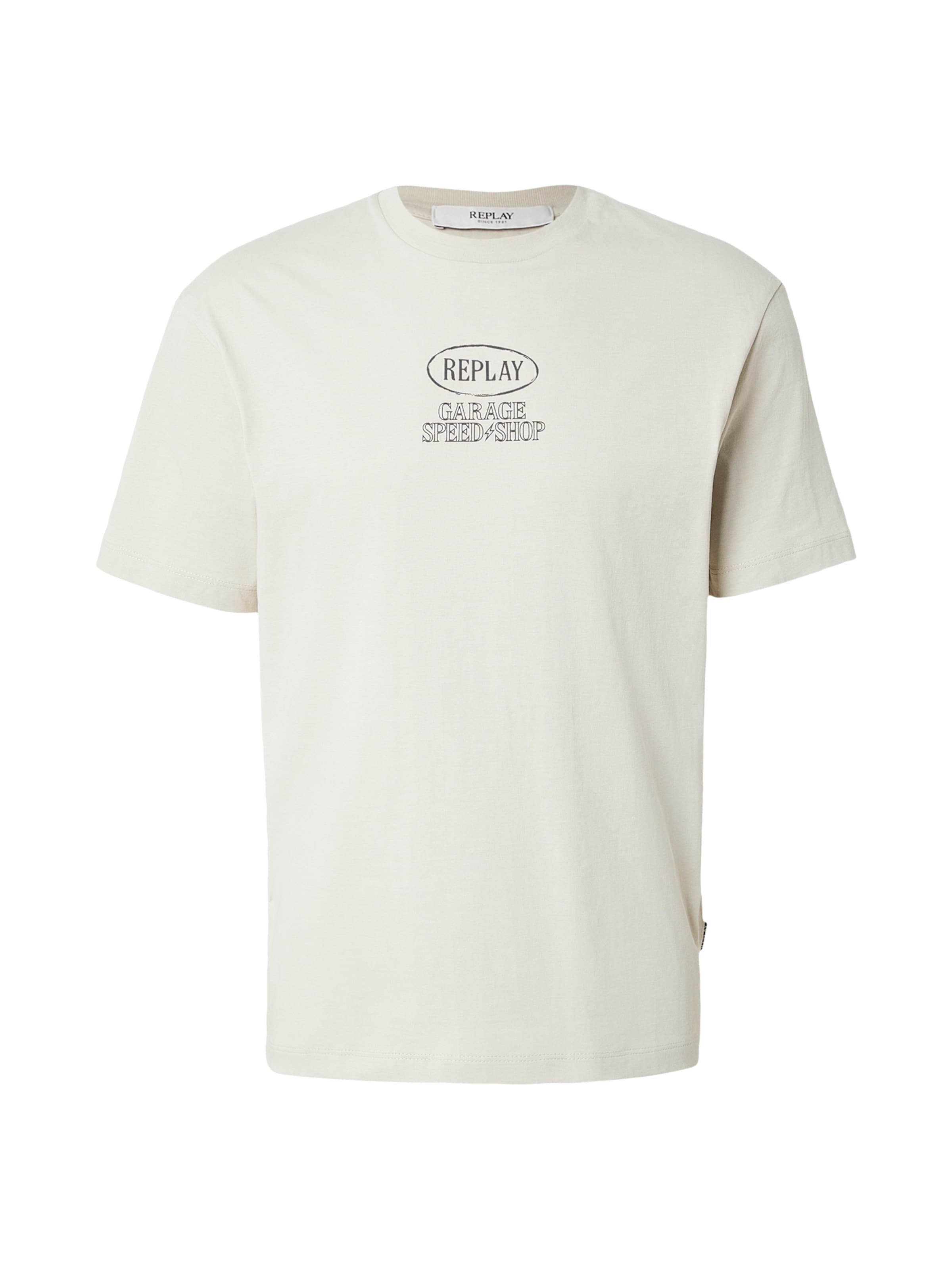 REPLAY Shirt in Beige: front