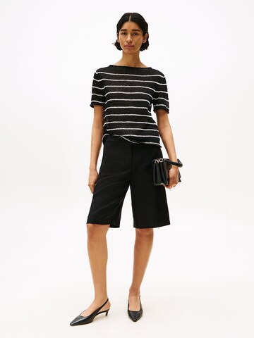 TOMMY HILFIGER Loosefit Broek in Zwart