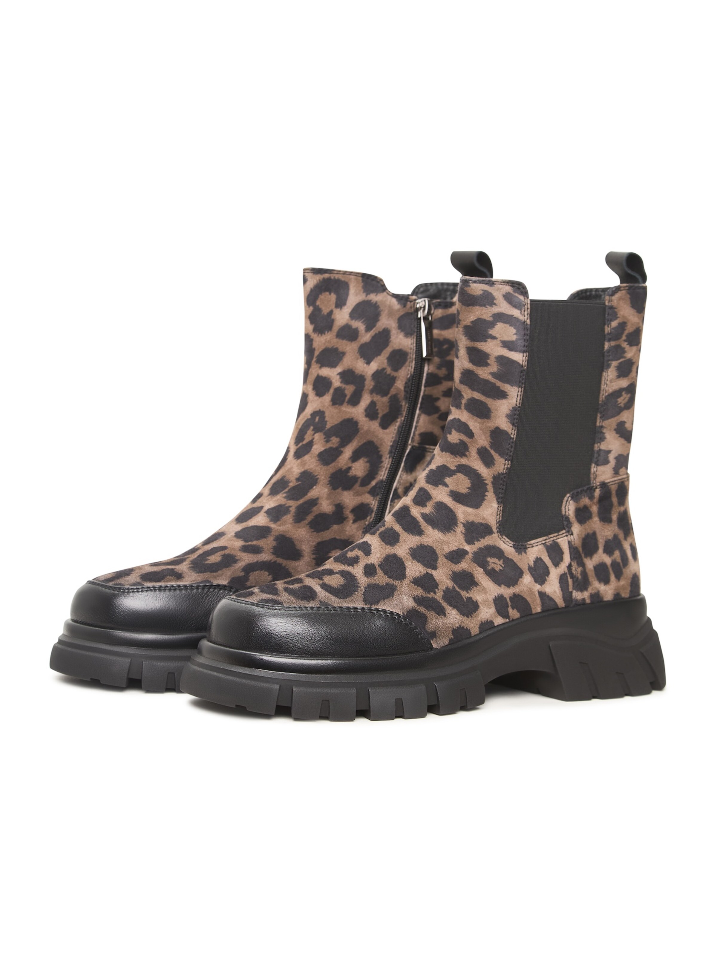 CESARE GASPARI Chelsea boots in Bruin