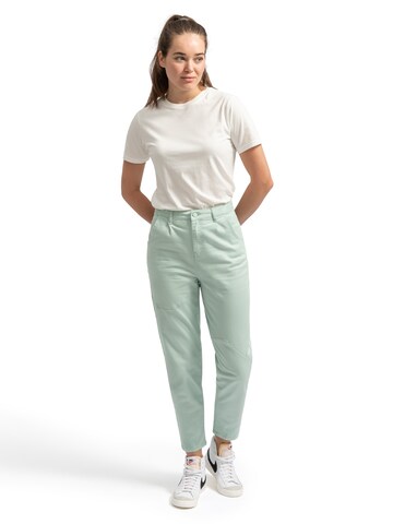 regular Pantaloni con pieghe 'Panoes' di Kaft in verde