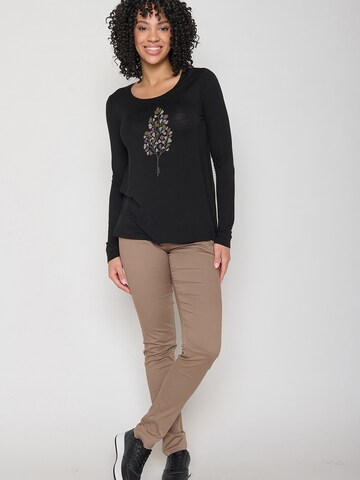 Maglietta di GREENBOMB in nero