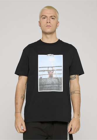Unfair Athletics Shirt 'New Generation' in Zwart: voorkant