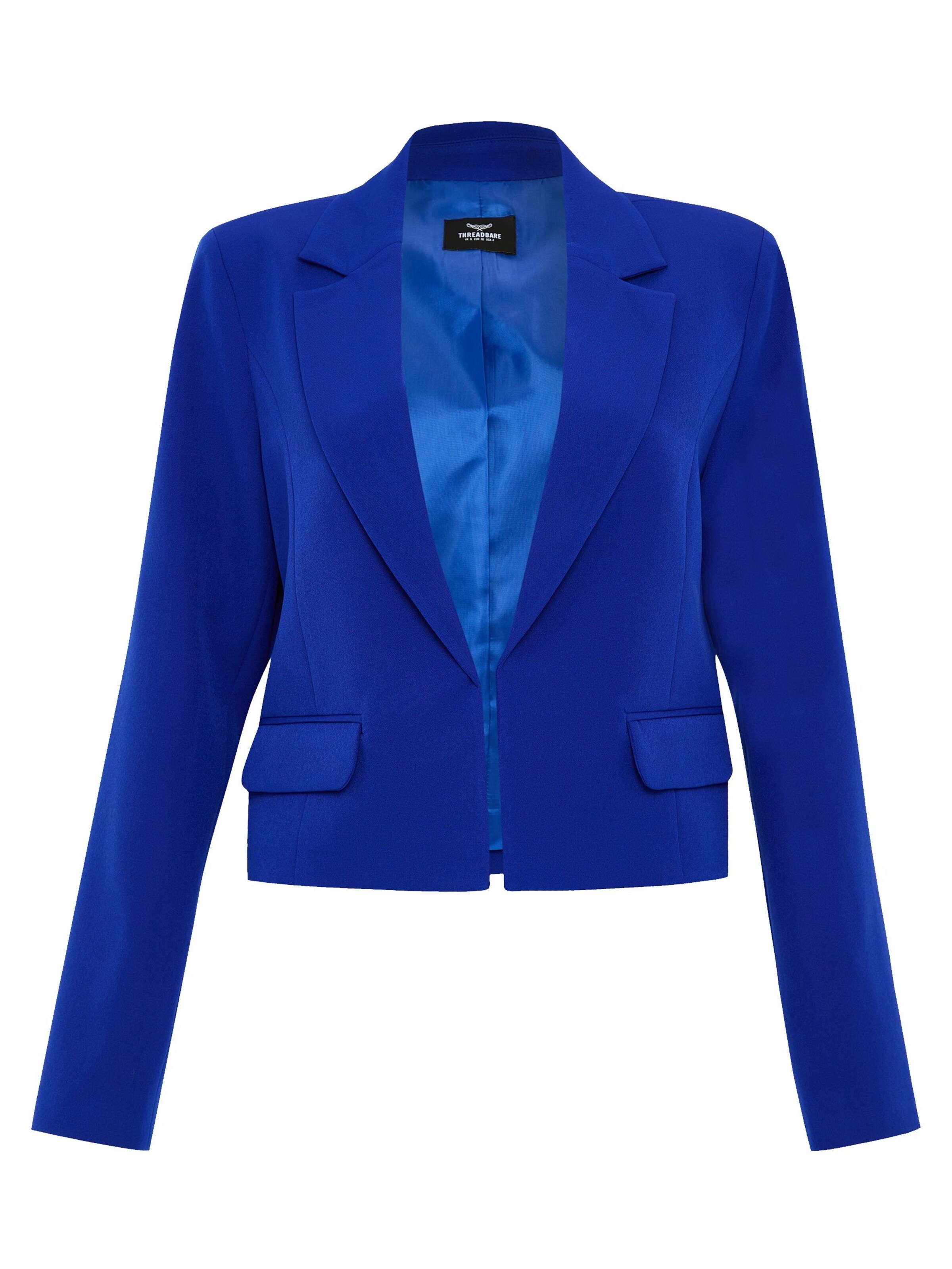 Threadbare Blazer 'Comptan' in Blau: Vorderseite