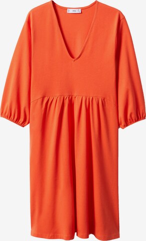 MANGO Kleid 'SERENADE' in Orange: predná strana