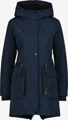 Giacca invernale 'Charlotte' di alife & kickin in blu: frontale