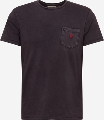 T-Shirt Polo Ralph Lauren en noir : devant