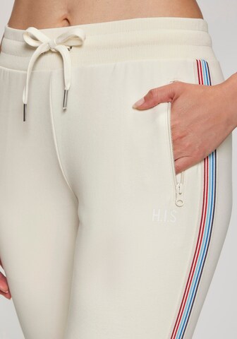 H.I.S Regular Hose in Weiß