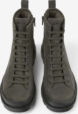 CAMPER Lace-Up Ankle Boots 'Brutus' in Grey