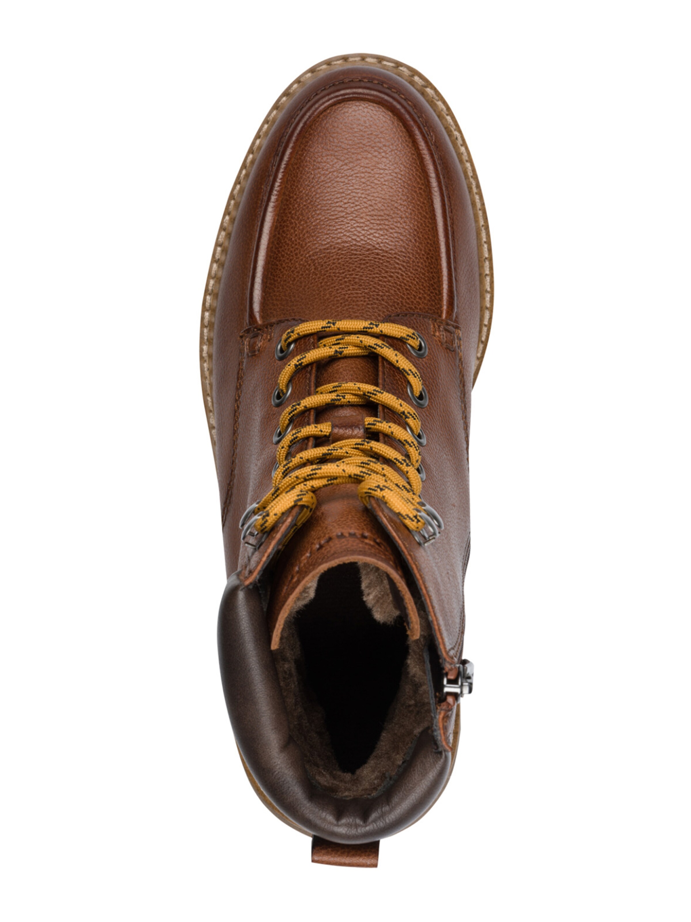 Tamaris Snørestøvletter i brun