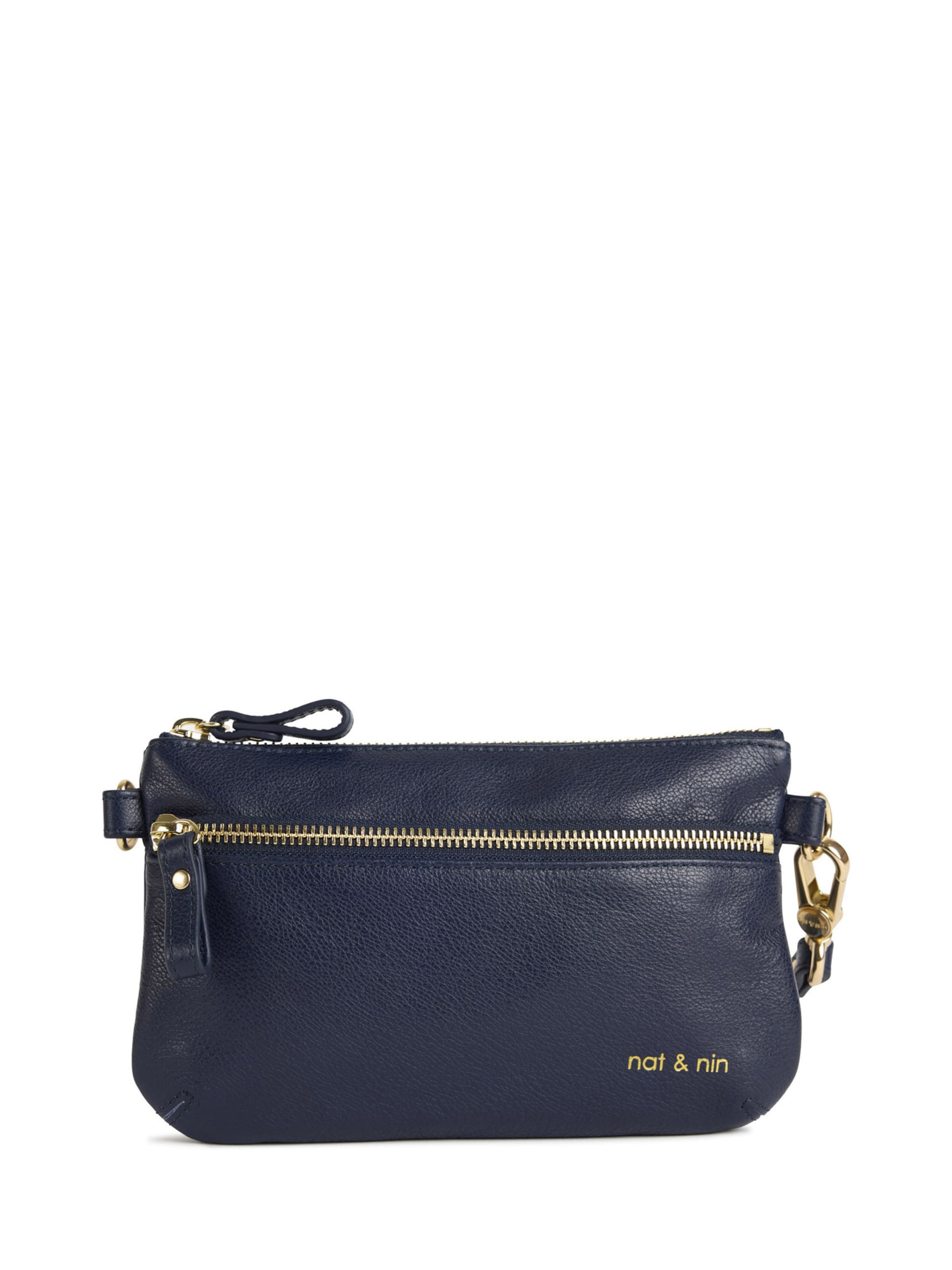 Nat&Nin Taška přes rameno 'VICKY2' – modrá: přední strana