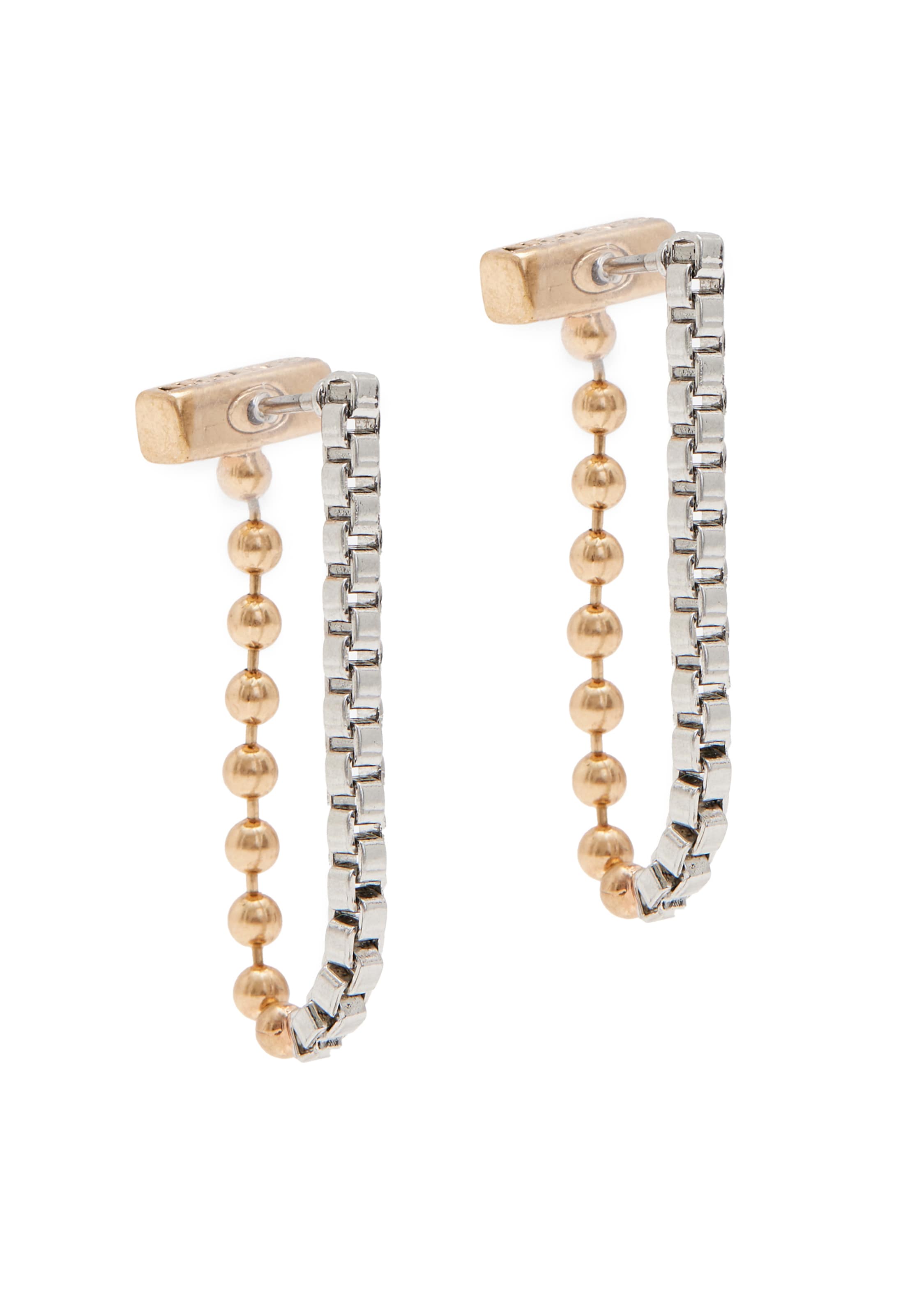 AllSaints Náušnice - zlatá / strieborná, Produkt