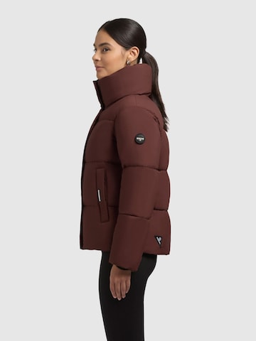 khujo Winterjas 'Rinja2 Matt' in Rood