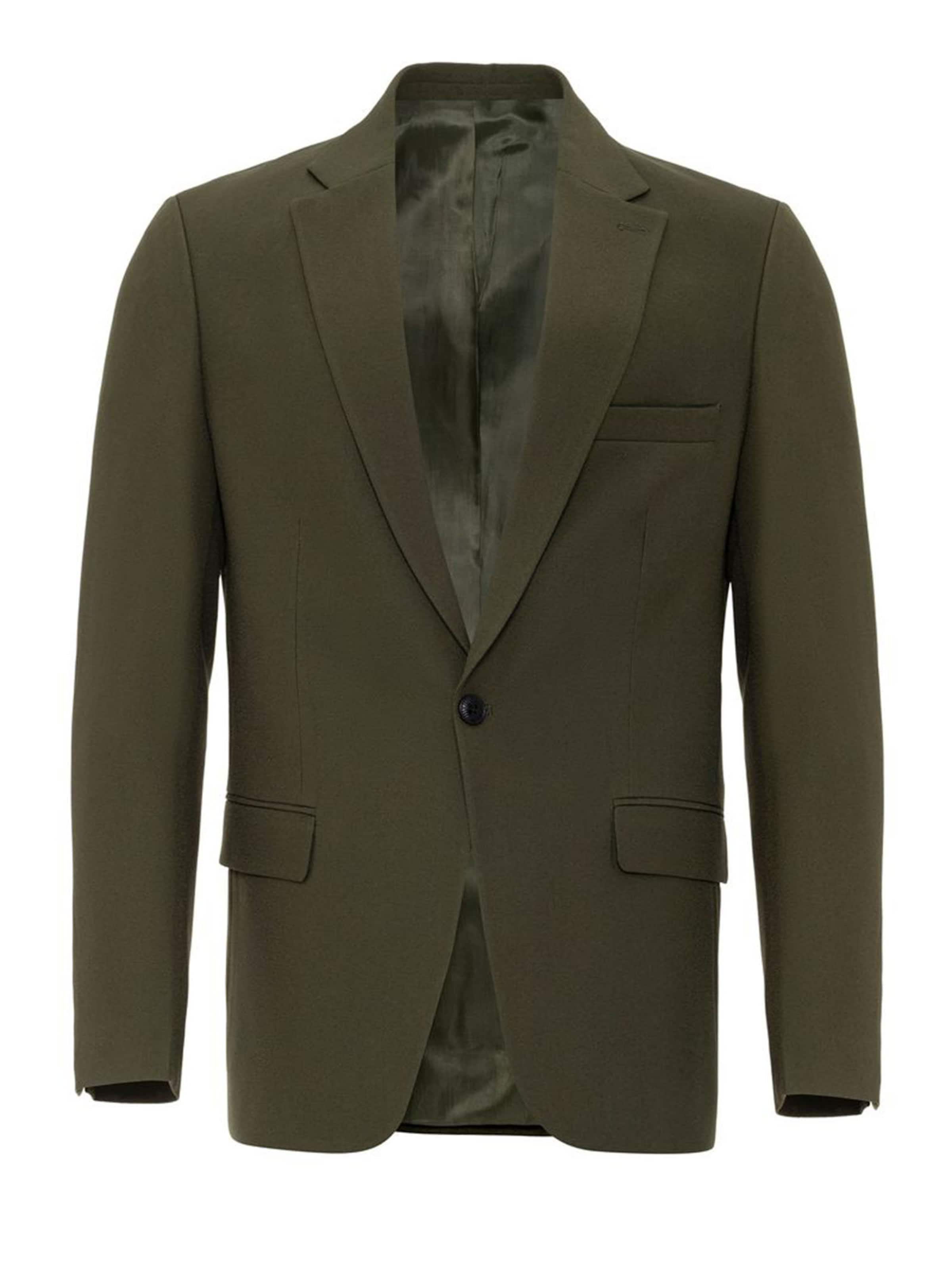 Daniel Hills Regular fit Сако в зелено: отпред