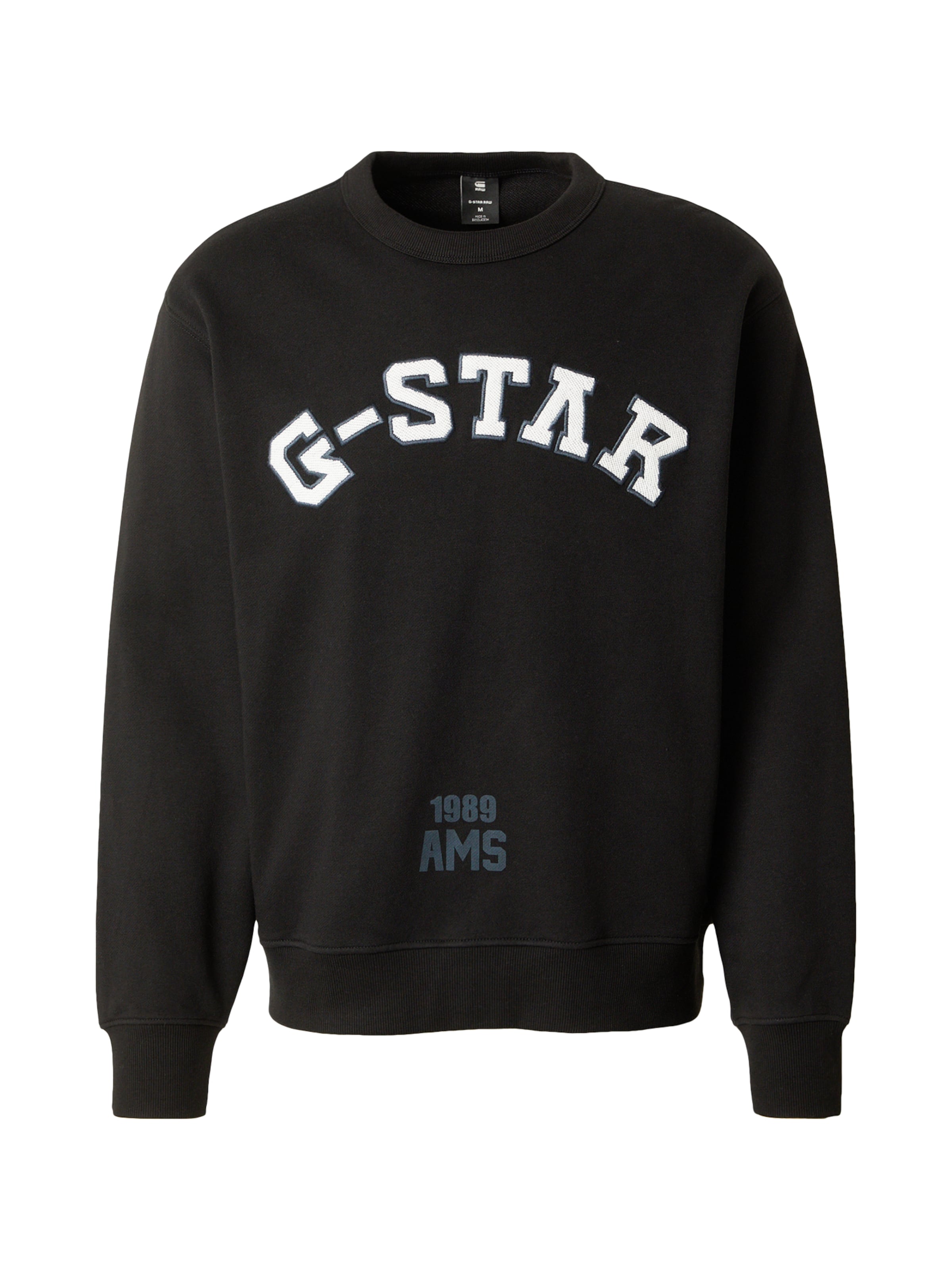 G-STAR Mikina - Čierna: predná strana