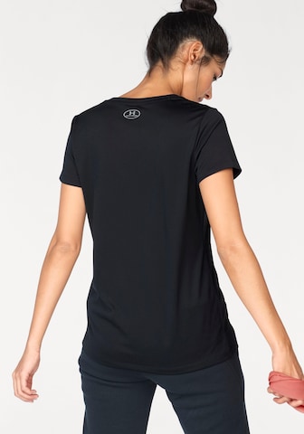 UNDER ARMOUR Funkční tričko – černá