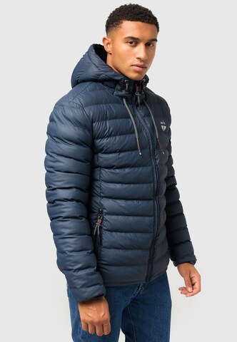 STONE HARBOUR Winterjacke 'Zaharoo' in Blau