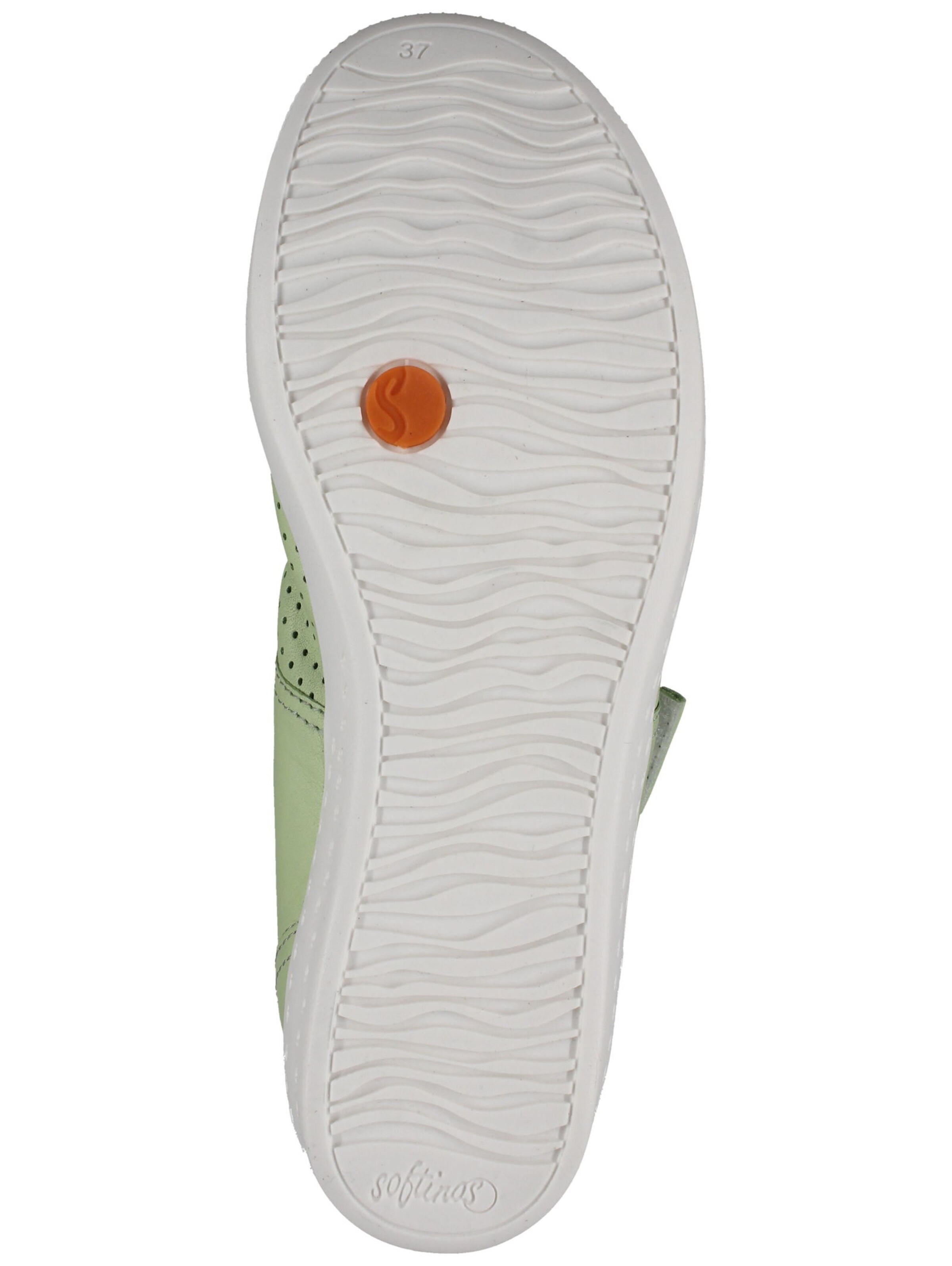 Softinos Strap ballerina in Green