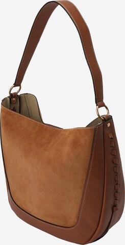 Vanessa Bruno Schultertasche 'HOBO' in Braun