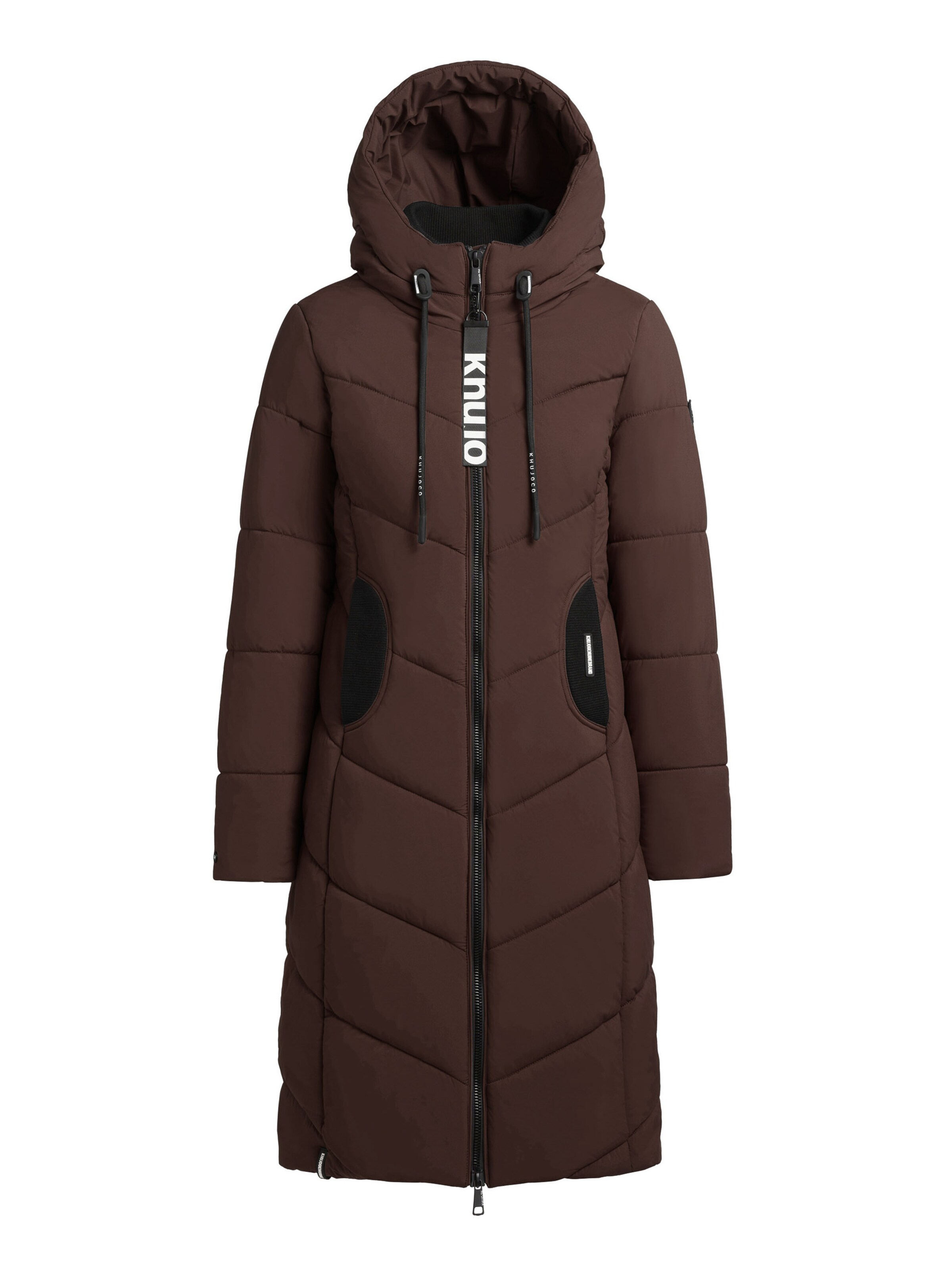khujo Winter coat 'Aribay4 Light' in Brown: front
