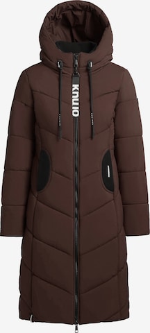 Manteau d’hiver 'Aribay4 Light' khujo en marron : devant